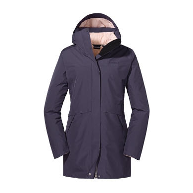 Schöffel Winter Parka 3in1 Warsaw (windproof, waterproof) purple Women